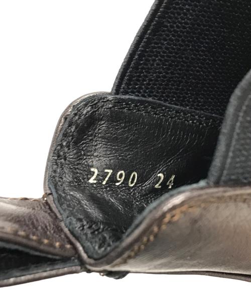 MARGARET HOWELL idea（マーガレット ハウエル アイディア）MARGARET HOWELL idea (マーガレット ハウエル アイディア) サイドゴアブーツ ブラウン サイズ:24の古着・服飾アイテム