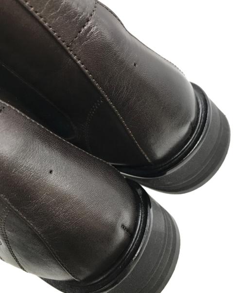 MARGARET HOWELL idea（マーガレット ハウエル アイディア）MARGARET HOWELL idea (マーガレット ハウエル アイディア) サイドゴアブーツ ブラウン サイズ:24の古着・服飾アイテム