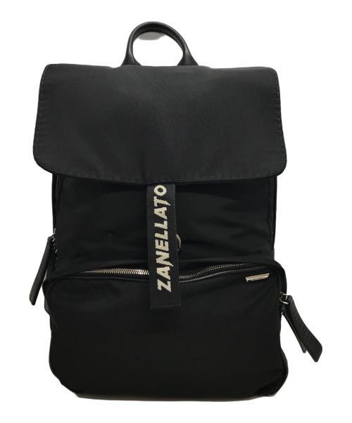 zanellato（ザネラート）zanellato (ザネラート) ILDO/LOGOMANIA イルド/ロゴマニア バックパック ブラックの古着・服飾アイテム