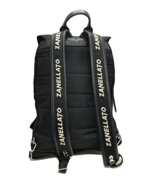 zanellato（ザネラート）zanellato (ザネラート) ILDO/LOGOMANIA イルド/ロゴマニア バックパック ブラックの古着・服飾アイテム