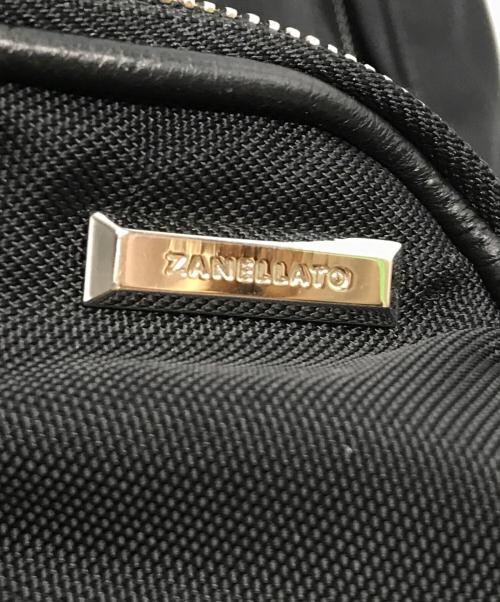 zanellato（ザネラート）zanellato (ザネラート) ILDO/LOGOMANIA イルド/ロゴマニア バックパック ブラックの古着・服飾アイテム