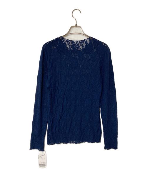 HANKY PANKY（ハンキーパンキ）HANKY PANKY (ハンキーパンキ) レースロングスリーブ ネイビー サイズ:Mの古着・服飾アイテム