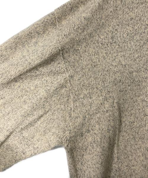ARGUE（アーギュ）ARGUE (アーギュ) Vネックニット ベージュ サイズ:FREEの古着・服飾アイテム