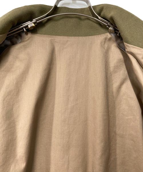 LE（エルイー）LE (エルイー) EX-WIDE Harrington jacket ハリントンジャケット 22-011-053-2040-3-0 カーキ サイズ:3の古着・服飾アイテム