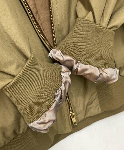 LE（エルイー）LE (エルイー) EX-WIDE Harrington jacket ハリントンジャケット 22-011-053-2040-3-0 カーキ サイズ:3の古着・服飾アイテム