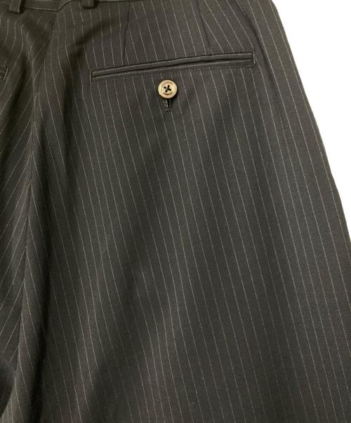 NEAT（ニート）NEAT (ニート) ストライプツータックパンツ ネイビー サイズ:Sの古着・服飾アイテム