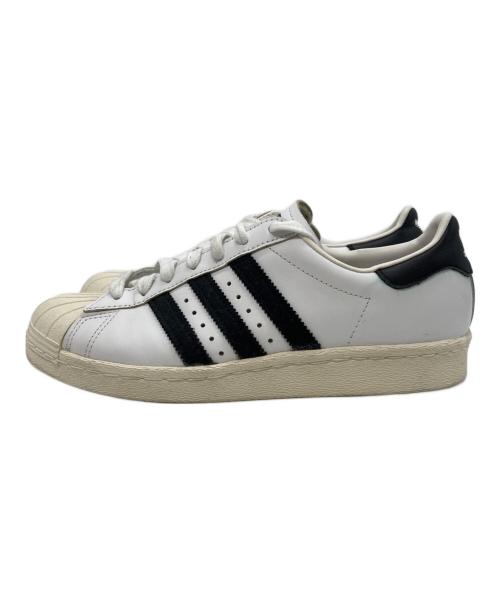 adidas（アディダス）adidas (アディダス) SUPER STAR 80s スーパースター G61070 ホワイト×ブラック サイズ:US6/ UK51/2の古着・服飾アイテム