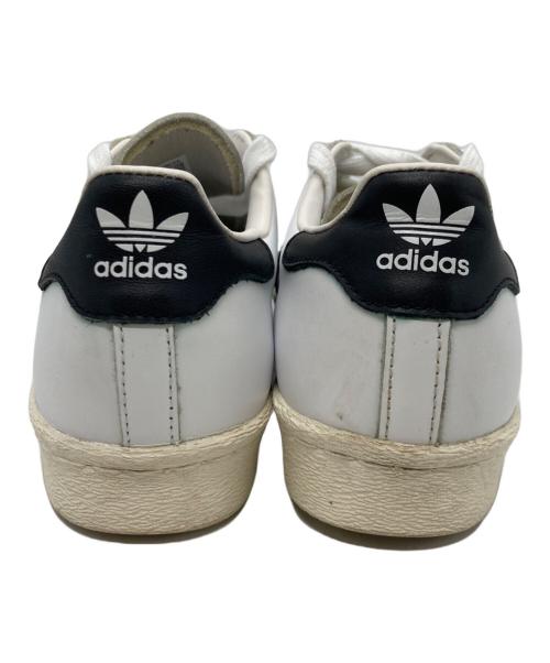 adidas（アディダス）adidas (アディダス) SUPER STAR 80s スーパースター G61070 ホワイト×ブラック サイズ:US6/ UK51/2の古着・服飾アイテム