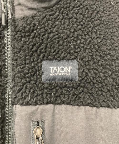 TAION（タイオン）TAION (タイオン) リバーシブルボアダウンジャケット ブラック サイズ:Mの古着・服飾アイテム