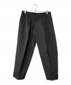 KOLORカラー）の古着「サージパンツ 20WCM-P02104」｜グレー