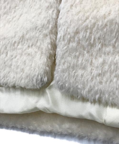INTREND MAX MARA STUDIO（イントレンド マックスマーラ ストゥディオ）INTREND MAX MARA STUDIO (イントレンド マックスマーラ ストゥディオ) アルパカウールフーデットコート アイボリー サイズ:44の古着・服飾アイテム