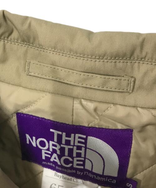 THE NORTHFACE PURPLELABEL（ザ・ノースフェイス パープルレーベル）THE NORTHFACE PURPLELABEL (ザ・ノースフェイス パープルレーベル) BEAMS (ビームス) 別注  Soutien Collar Coat/ステンカラーコート NY2164N ベージュ サイズ:Sの古着・服飾アイテム