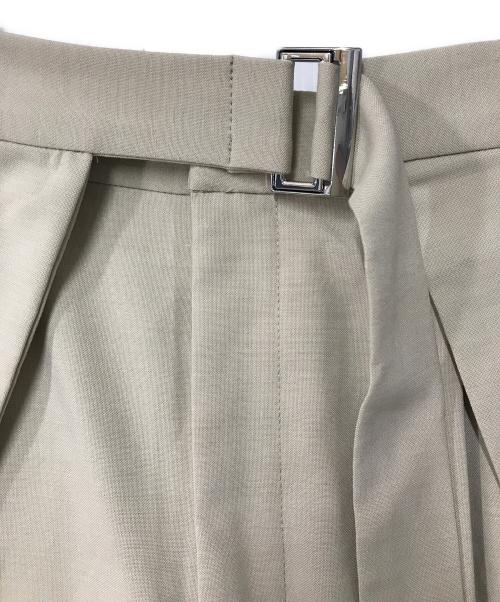 STYLE MIXER（スタイルミキサー）STYLE MIXER (スタイルミキサー) ウエストデザインサイドラップパンツ 500HAT31-0521 ベージュ サイズ:Sの古着・服飾アイテム