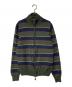 BROOKS BROTHERS（ブルックスブラザーズ）の古着「ボーダーニットジャケット」｜グリーン