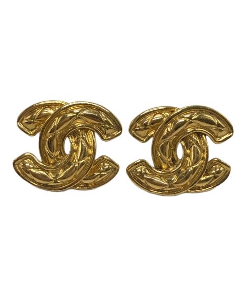 CHANEL（シャネル）CHANEL (シャネル) マトラッセ ゴールドイヤリングの古着・服飾アイテム