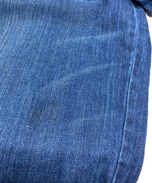 DIESEL Black Gold（ディーゼル ブラック ゴールド）DIESEL Black Gold (ディーゼル ブラック ゴールド) 変形 ワイドデニムパンツ インディゴ サイズ:66cm (W26)の古着・服飾アイテム