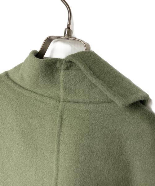 Ameri（アメリ）AMERI (アメリ) UNDRESSED FRILL COLLAR COAT グリーン サイズ:Sの古着・服飾アイテム