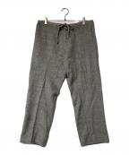 THE INOUE BROTHERSイノウエブラザーズ）の古着「アルパカ混ウールパンツ」｜グレー