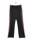 Needlesニードルズ）の古着「Narrow Track Pant ナロートラックパンツ LQ230」｜ブラック×ピンク