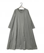 mizuiro-indミズイロインド）の古着「長袖ワンピース」｜グレー