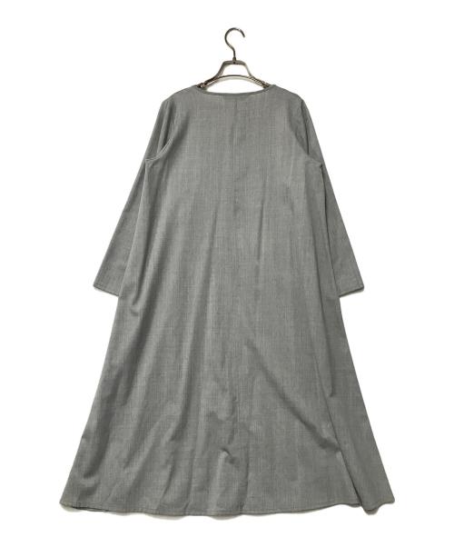 mizuiro-ind（ミズイロインド）mizuiro-ind (ミズイロインド) 長袖ワンピース グレー サイズ:-の古着・服飾アイテム