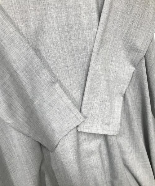 mizuiro-ind（ミズイロインド）mizuiro-ind (ミズイロインド) 長袖ワンピース グレー サイズ:-の古着・服飾アイテム
