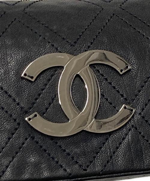 CHANEL（シャネル）CHANEL (シャネル) ダイヤステッチ チェーンワンショルダーバッグ  A32452  ブラックの古着・服飾アイテム