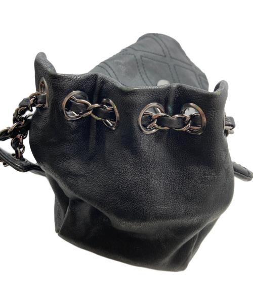 CHANEL（シャネル）CHANEL (シャネル) ダイヤステッチ チェーンワンショルダーバッグ  A32452  ブラックの古着・服飾アイテム