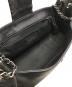 中古・古着 CHANEL (シャネル) ダイヤステッチ チェーンワンショルダーバッグ  A32452  ブラック：155000円