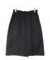 CHANEL (シャネル) 金釦 ウールスカート ブラック サイズ:34：16000円