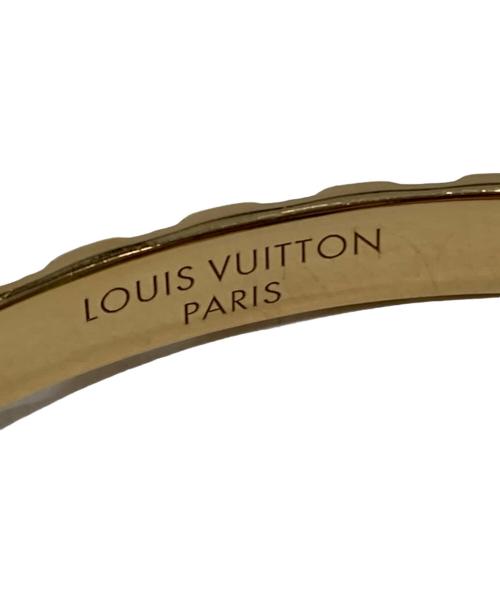 LOUIS VUITTON（ルイ ヴィトン）LOUIS VUITTON (ルイ ヴィトン) ブラスレ・リジッドピローナノグラム バングル M00779 ゴールドの古着・服飾アイテム