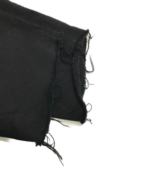 YANUK（ヤヌーク）YANUK (ヤヌーク) IENA (イエナ) 別注カットオフデニムパンツ 57113507  IENA別注 ブラック サイズ:W25の古着・服飾アイテム