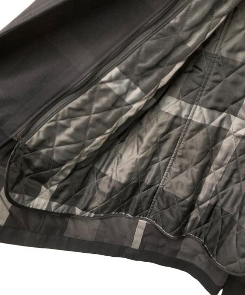 BLACK LABEL CRESTBRIDGE（ブラックレーベル クレストブリッジ）BLACK LABEL CRESTBRIDGE (ブラックレーベル クレストブリッジ) ライナー付ステンカラーコート ブラック サイズ:LLの古着・服飾アイテム