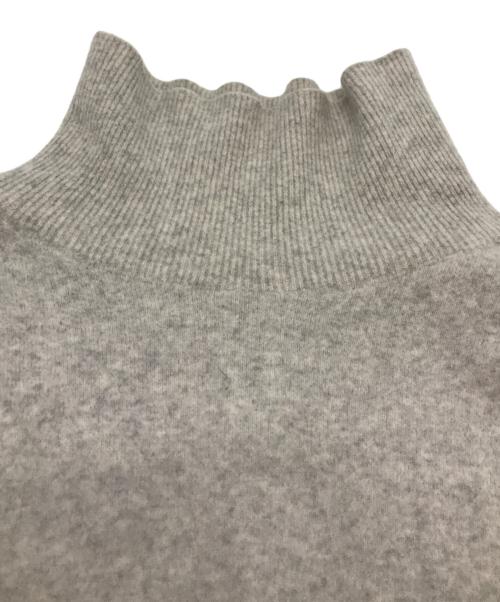 MITTAN（ミッタン）MITTAN (ミッタン) ウールハイネックニット グレー サイズ:3の古着・服飾アイテム