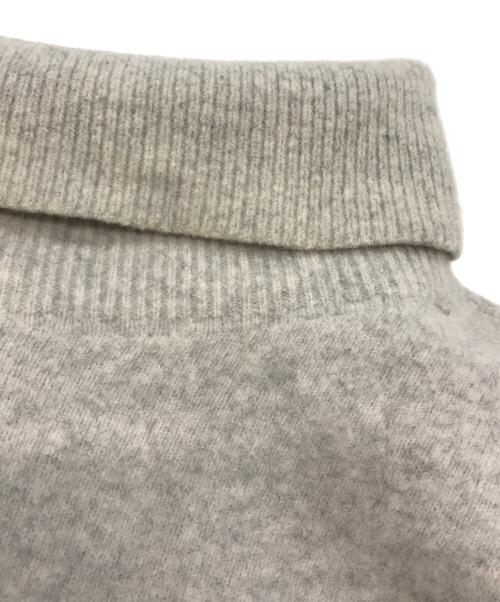 MITTAN（ミッタン）MITTAN (ミッタン) ウールハイネックニット グレー サイズ:3の古着・服飾アイテム