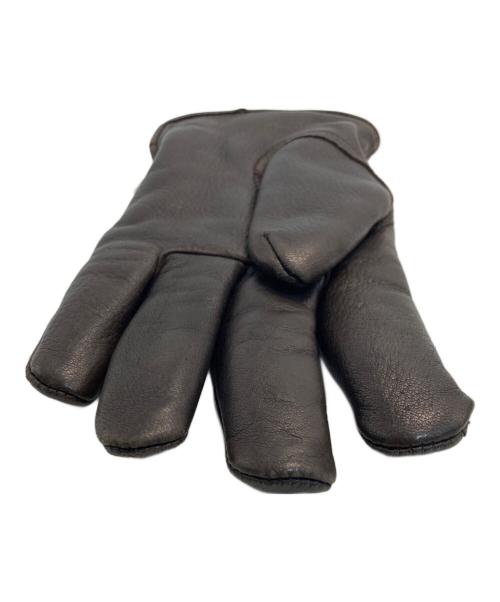 SULLIVAN GLOVE（サリバングローブ）SULLIVAN GLOVE (サリバングローブ) レザーグローブ ブラウンの古着・服飾アイテム