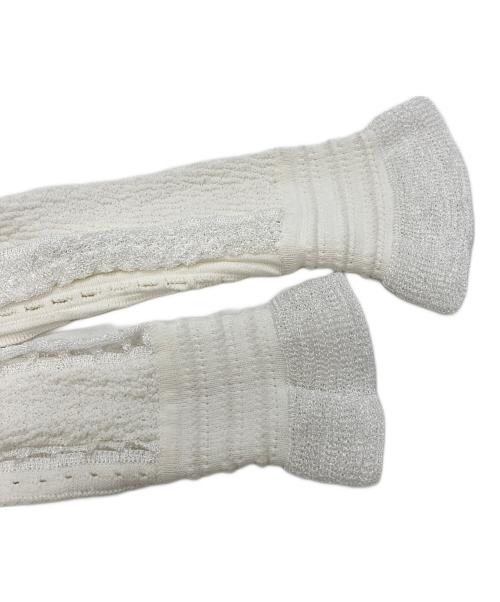 3.1 phillip lim（スリーワンフィリップリム）3.1 phillip lim (スリーワンフィリップリム) Long Sleeve Pointelle Lace Dress アイボリー サイズ:ＸＳの古着・服飾アイテム