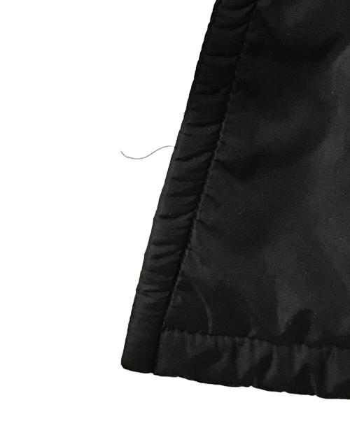 PRADA（プラダ）PRADA (プラダ) 中綿ナイロンフーデッドコート ブラック サイズ:44の古着・服飾アイテム