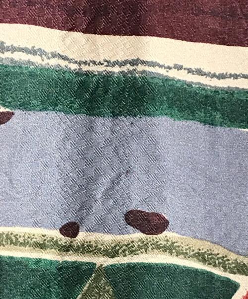 GOOUCH（グーチ）GOOUCH (グーチ) シルク総柄シャツ 90ｓ パープル サイズ:XLの古着・服飾アイテム