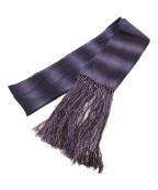 GUCCIグッチ）の古着「シルクストール」｜パープル×ブラック