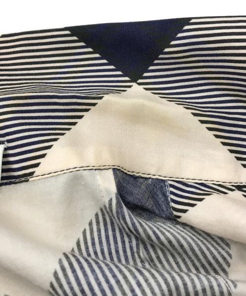 DRIES VAN NOTEN（ドリスヴァンノッテン）DRIES VAN NOTEN (ドリスヴァンノッテン) チェックシャツワンピース ベージュ サイズ:36の古着・服飾アイテム