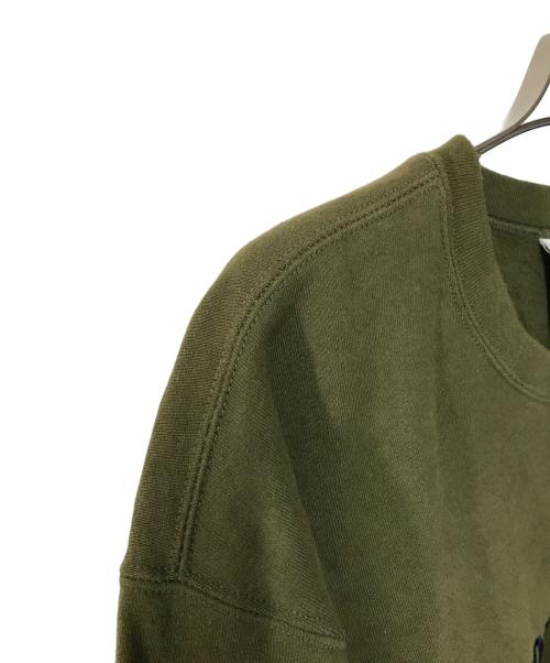 SUPREME（シュプリーム）SUPREME (シュプリーム) Timberland (ティンバーランド) Crewneck スウェットシャツ オリーブ サイズ:XLの古着・服飾アイテム