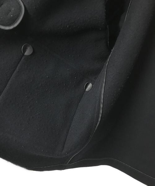 MONTGOMERY（モンゴメリー）MONTGOMERY (モンゴメリー) スーパー140's ウールパイルメルトン ダッフルコート ブラック サイズ:2の古着・服飾アイテム