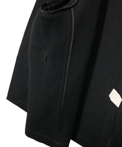 MONTGOMERY（モンゴメリー）MONTGOMERY (モンゴメリー) スーパー140's ウールパイルメルトン ダッフルコート ブラック サイズ:2の古着・服飾アイテム