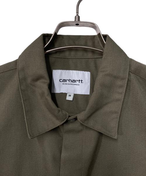 CarHartt（カーハート）CarHartt (カーハート) L/S MASTER Shirt/ロングスリーブマスターシャツ カーキ サイズ:Mの古着・服飾アイテム