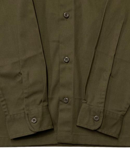 CarHartt（カーハート）CarHartt (カーハート) L/S MASTER Shirt/ロングスリーブマスターシャツ カーキ サイズ:Mの古着・服飾アイテム