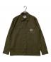 CarHartt（カーハート）の古着「L/S MASTER Shirt/ロングスリーブマスターシャツ」｜カーキ