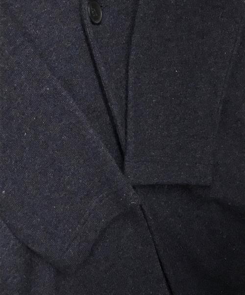 nest Robe（ネストローブ）nest Robe (ネストローブ) ノーカラーコート ネイビー サイズ:FREEの古着・服飾アイテム