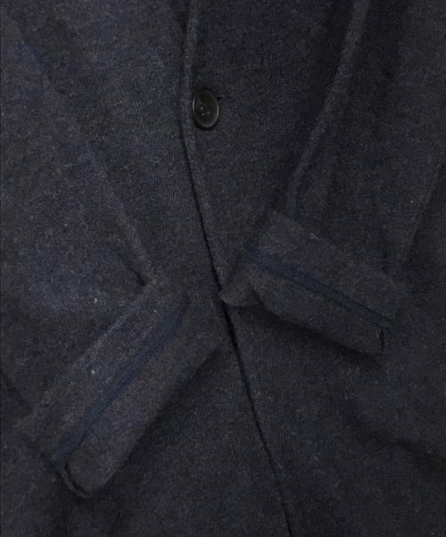 nest Robe（ネストローブ）nest Robe (ネストローブ) ノーカラーコート ネイビー サイズ:FREEの古着・服飾アイテム