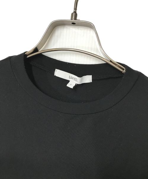 UN3D.（アンスリード）UN3D. (アンスリード) レースＴシャツ ブラック サイズ:FREEの古着・服飾アイテム